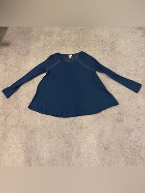 Mossimo Supply Co. Long Sleeve Waffle Knit Top